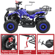 thumbnail image 4 of Cuatrimoto a Gasolina 49cc 2T Suspensión de Resorte Arranque Manual Freno de Disco Carga Máx 50 kg Hasta 40 km/h - Azul Spider, 4 of 8