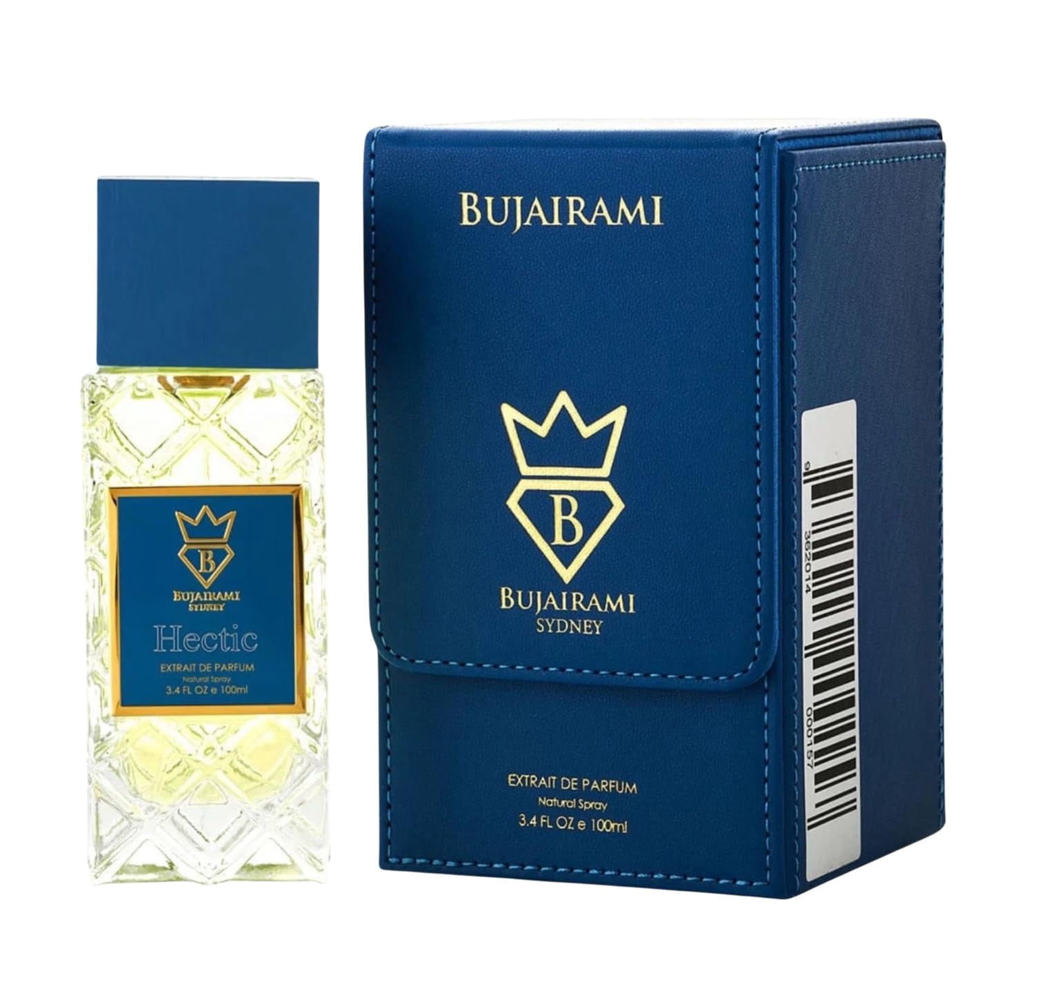 Perfume en spray bujairami. Hectic 100 ml / 3,4 oz