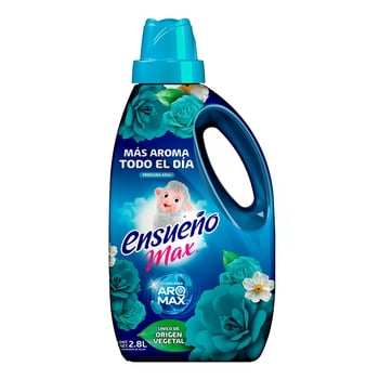 Suavizante de telas Ensueño Max frescura azul 2.8 l
