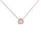 thumbnail image 3 of Collar para Mujer de Cuarzo LuckyLy, Acero Inoxidable con Dije de Piedra Natural, Modelo Aline rosa UNITALLA, 3 of 7