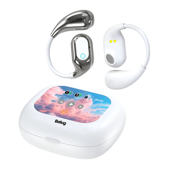 Audifonos gamer bluetooth Inalambricos Belug Blanco