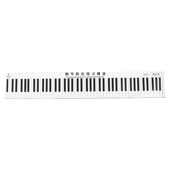 PTOOTP Alfombrilla Portátil Para Ejercicios De Dedos Con Multi Color Para Piano