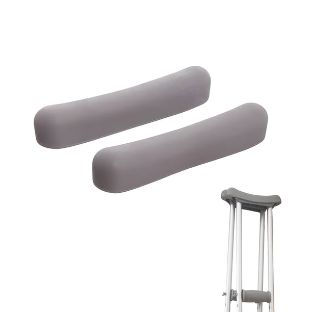Par de Axileras para Muleta Confort Premium (Color Gris) - Ergonomía y Durabilidad | Refacciones
