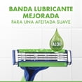 thumbnail image 4 of Rastrillo Gillette Prestobarba3 Sensitive con Aloe Vera, Piel Sensible, 4 pzas, 4 of 5