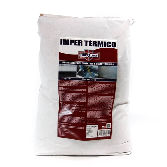 Hidrolock Imper Térmico Presto Recubrimiento Aislante Impermeabilizante 13 KG