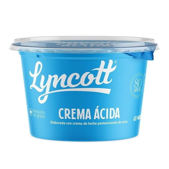Crema ácida Lyncott 400 g