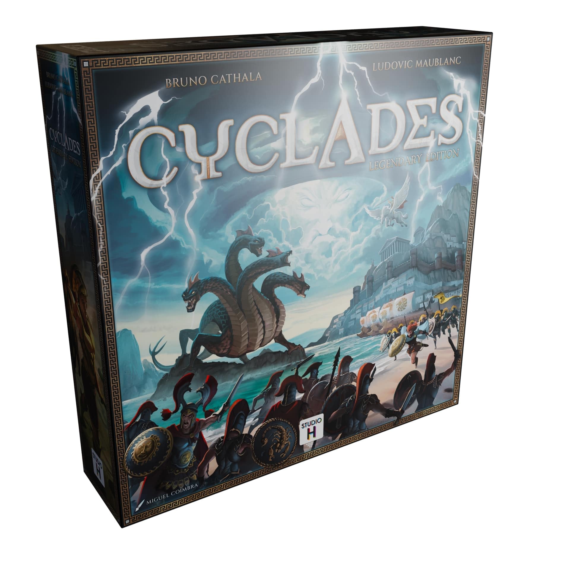 Juego de mesa Hachette Boardgames Cyclades Legendary Edition