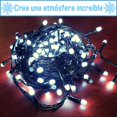 thumbnail image 4 of Luces navideñas serie Blanco FRIO 10 Metros 200 LEDs DOSYU DY-ICE200L-V8, 4 of 5