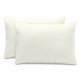 thumbnail image 1 of Juego de fundas de almohada Bare Home colección Premium 1800 ultra suave tamaño estándar crema 2 unidades, 1 of 6