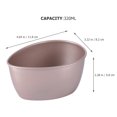 thumbnail image 2 of COOPHYA 2Ud Pudding Bowls De Acero Carbono Para Cocina Cocción Vapor Y Servir En Color Multi, 2 of 8