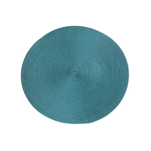 Manteles individuales redondos Advancent Verde negro 38 cm