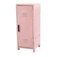 thumbnail image 3 of Mini locker, armario de escritorio, taquilla metálica multifuncional para niñas, caja miniatura rosa, 3 of 8