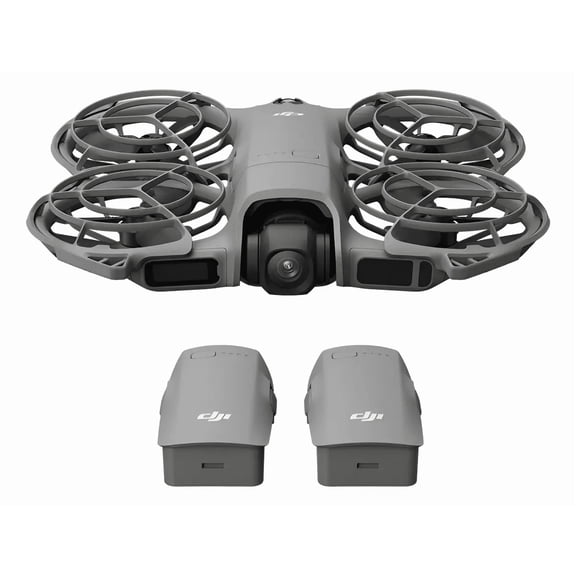 DJI Neo 2 Vuela , dron con cámara 4K, despegue y aterrizaje en la palma, control gestual, ActiveTrack, detección de obstáculos omnidireccional, dron para principiantes, 3 baterías