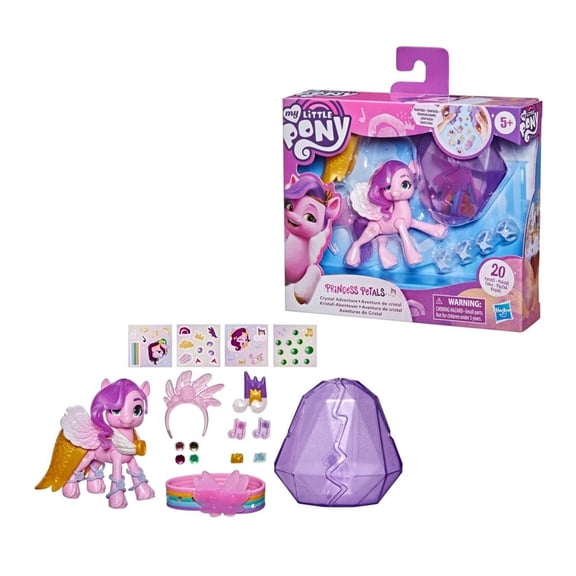 Juguete My Little Pony Hasbro Princesa Petals Aventura de cristal 