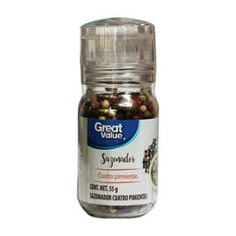 Sazonador Great Value cuatro pimientas 55 g