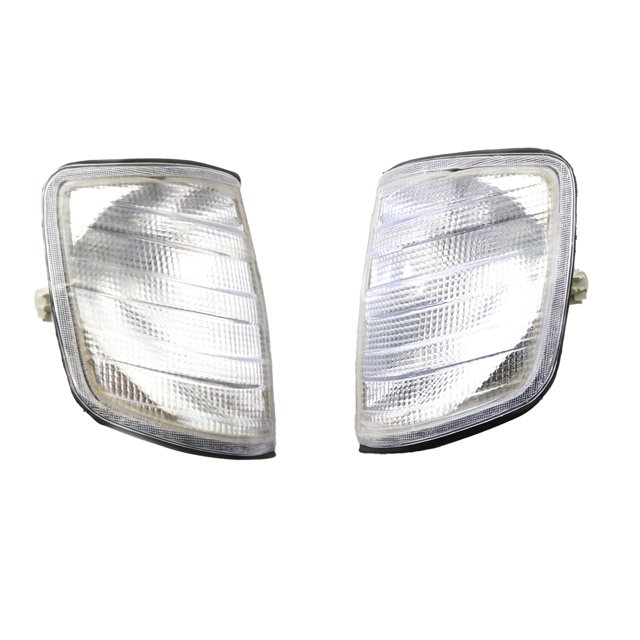 Luces de Esquina Blancas L + R para Coche Luces de SeñAl de para W124 E-Class Sedan -95 1248260043 1248260143