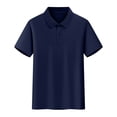 thumbnail image 5 of Conjunto de 3 piezas para niños y niñas: blusa de manga corta, uniforme escolar, camiseta deportiva, suave, transpirable, informal y bonita, como se muestra en la imagen, paquete de 3, de 2 a 15 años., 5 of 5