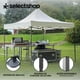 thumbnail image 4 of Carpa Toldo Plegable Reforzado 3x3 Lona Impermeable Acero In, 4 of 8