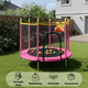 thumbnail image 2 of COOLSHT Trampolín Brincolín Para Niños 1.40 M Diámetro, 2 of 9