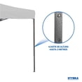 thumbnail image 3 of Carpa Toldo Plegable 2x2 Impermeable y Reforzado Blanco STYRKA, 3 of 10