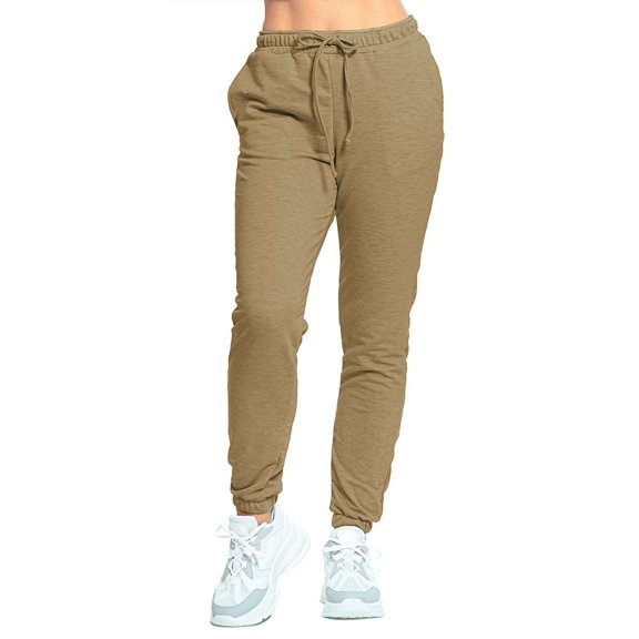 Pants Jogger Shendy Vendy Slim Fit Camel Grande para Mujer