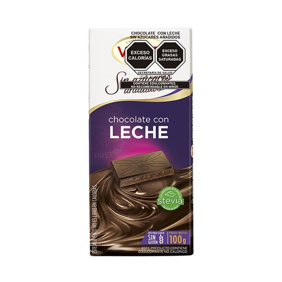 Chocolate con Leche Valor sin azucar 100 gr