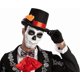 thumbnail image 4 of Juego De 4 Disfraces De Halloween, Sombrero, Guantes, Mallas y Moño, Catrin o Catrina, Fiesta, 4 of 5