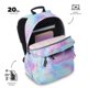 thumbnail image 5 of TOTTO Mochila Escolar Grande para Niña Porta Laptop 14 Repelente a Líquidos | 20L ACUARELA GLITTER, 5 of 6