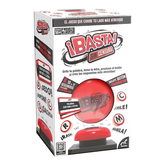 Juego de Mesa Novelty Basta Sin Censura