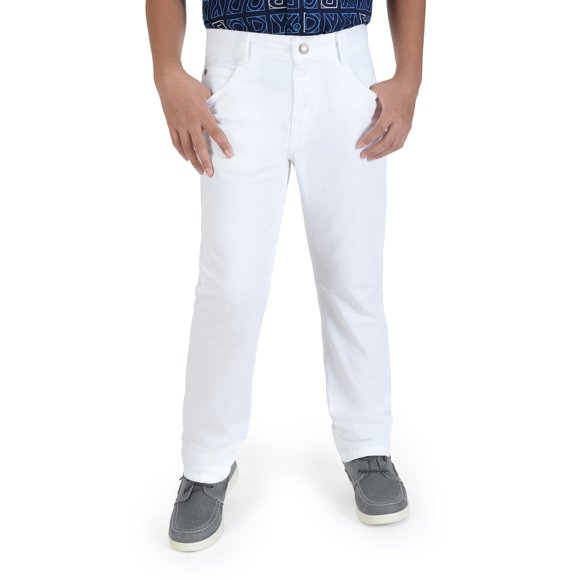 Jeans Yale Boys Slim Fit 0552 Blanco