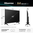 thumbnail image 3 of TV Hisense 43 Pulgadas Full HD 43A4NV, 3 of 7