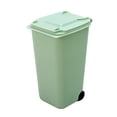 thumbnail image 1 of Billuyoard Bote de basura de escritorio de plástico: conveniente y duradero para cualquier lugar saludable y seguro Basura con ruedas Suministros de limpieza para el hogar verde, 1 of 6