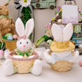thumbnail image 5 of de Dulces de Pascua, Canasta de Pascua de Conejito, Canasta de Almacenamiento de Dulces de Pascua, Caja de Regalo para Decoración de Mesa, Regalo de Pascua,A, 5 of 5