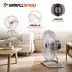 thumbnail image 2 of Ventilador 3 en 1 Multiposición, Ventilador 18 Pulgadas Multifuncional, Abanico Oscilante de Pie Pedestal Potente, Circular de Aire 3 Velocidades (4 Piezas Plata), 2 of 6