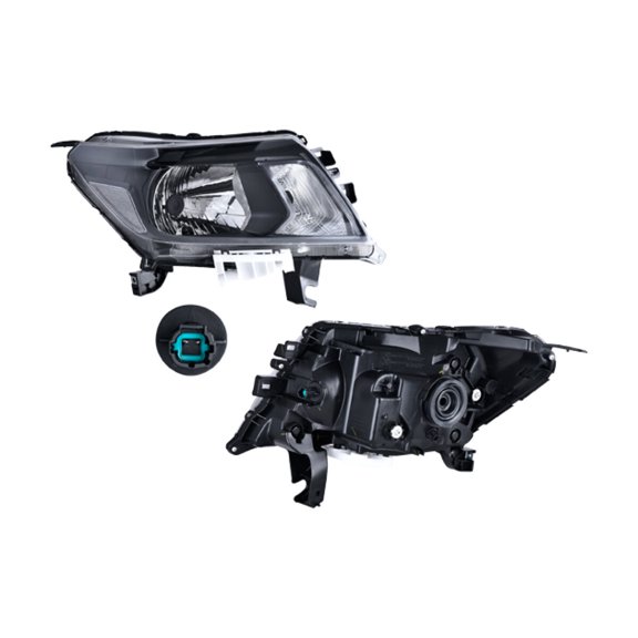 Faro Np300 2016 A 2020 Nissan Der Fdo Negro Manual/Eléctrico DEPO .