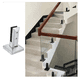 thumbnail image 5 of Mini Poste Acero Inox Con Acabado Brillante Barandal Belug, Plateado, 5 of 5
