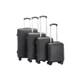 thumbnail image 1 of Travel Elite - Set 4 Maletas Rígidas de Viaje, G (25 kg), M (20 kg), C (10 kg), Carry On (8kg) negro Unitalla, 1 of 7