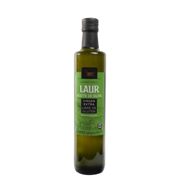 Aceite de Oliva Extra Virgen LAUR, EL MEJOR ACEITE DE OLIVA DEL MUNDO, asi lo avala la EVOOWR, certificadora internacional.