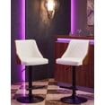 thumbnail image 1 of Set 2 Bancos Altos Barra Desayunador Cocina Giratorio Premium, 1 of 9