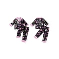 thumbnail image 2 of Pijama de Halloween para niñas, conjunto de dos piezas para bebés, camisa de manga larga con botones y pantalones elásticos., 2 of 9