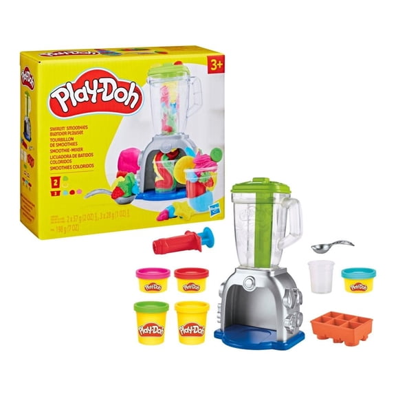 Masa de Juego Hasbro Play Doh Licuadora de Batidos Coloridos