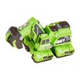 thumbnail image 1 of Juguete de dinosaurio transformable, juguete para niños, camión de dinosaurio, divertido y lindo para edades de 3 a 4 años. Braquiosaurio Verde, 1 of 9