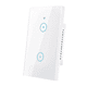 thumbnail image 1 of Interruptor de Luz Pared Inteligente Wifi 2 Vías Blanco, 1 of 3
