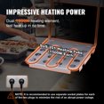 thumbnail image 3 of Freidora electrica comercial VEVOR de encimera con tanques desmontables dobles 1500W, 3 of 9