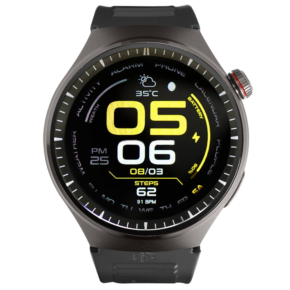 Reloj inteligente STF Kronos Speed Pantalla esférica 3D IP68 GPS