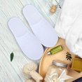 thumbnail image 1 of 12 Pares De Zapatillas De Spa Desechables Para Hombres Y Mujeres Zapatillas De Spa Antideslizantes Con Punta Cerrada Para Hotel Hogar Viajes ANGGREK Otros, 1 of 7