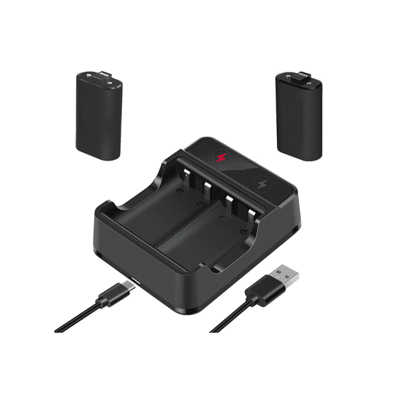 Kit Cargador Y 2 Baterías Recargable Para Xbox One Serie X/s