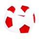 thumbnail image 1 of Sillón Puff Lunics Balón Soccer Grande Rojo, 1 of 3