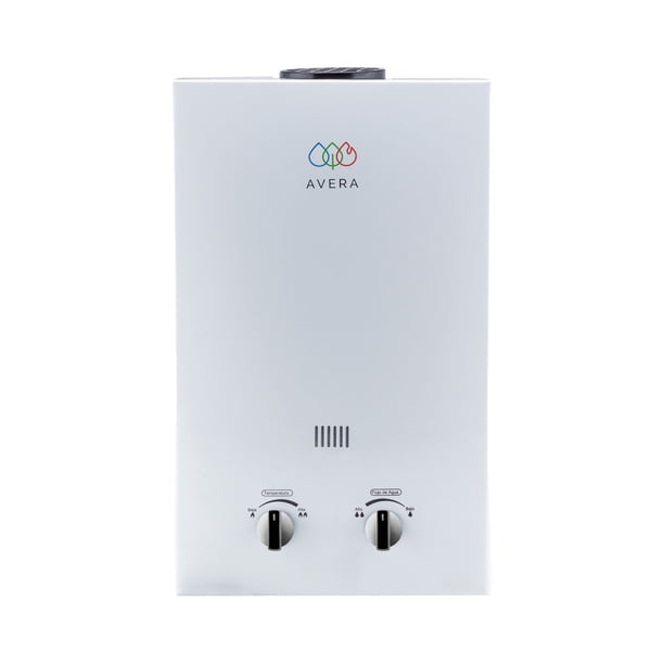 Calentador de agua Instantáneo Gas LP, 6 Litros/Minuto, 1 Servicio, 80% Ahorro de Gas AVERA C6L