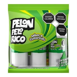 Dulce enchilado Pelón Pelo Rico sabor Tamarindo 3 pzas 30 g c/u